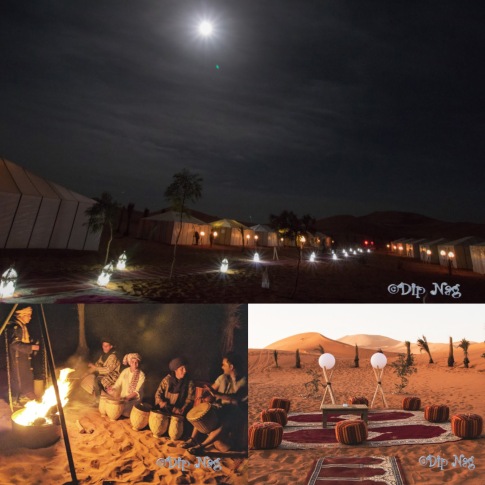 Desert Camp Collage